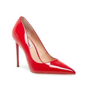 Red Steve Madden Pumps